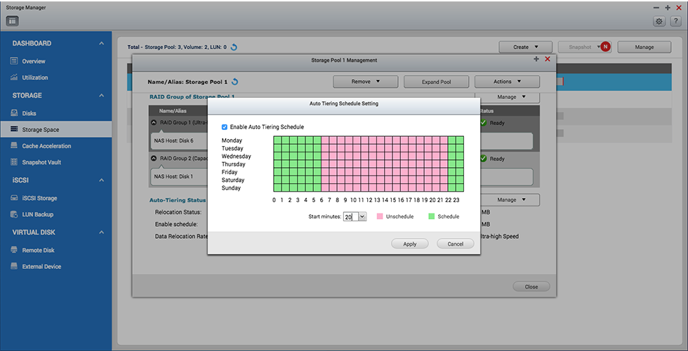 User-defined policies for better auto-tiering efficiency